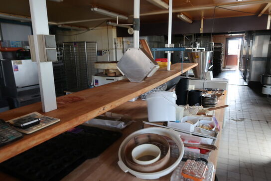Stort bagerbord - UDEN INDHOLD