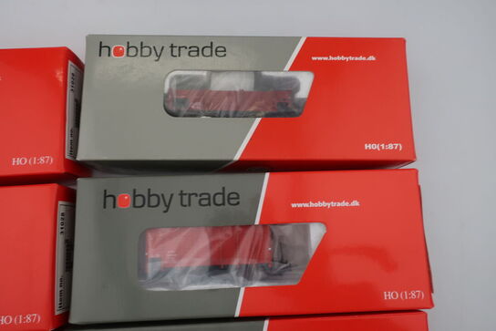 6 stk. model togvogne HOBBYTRADE 31029, 41055, 31030, 31028, 33004