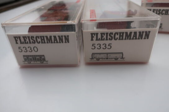 8 stk. model togvogne FLEISCHMANN 5335, 5569, 5330