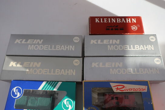 Div. Model togvogne KLEIN, FLEISCHMANN, POCHER m.fl.