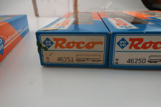 5 stk. model togvogne ROCO 4370A, 46250, 46251