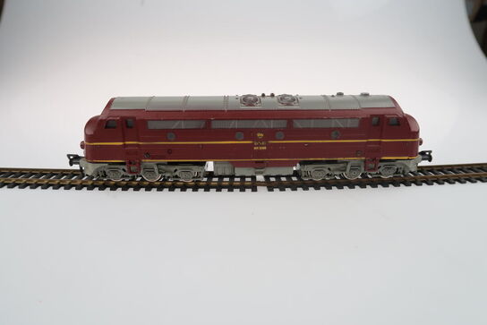 Model lokomotiv DSB MY 1105