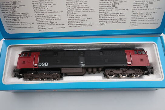 Model lokomotiv ELECTROTREN Locomotora Diesel DSB