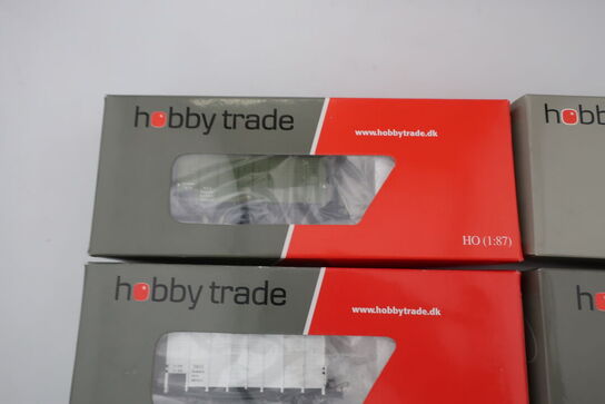 6 stk. model togvogne HOBBYTRADE 31027, 41056, 31018, 31032, 41006