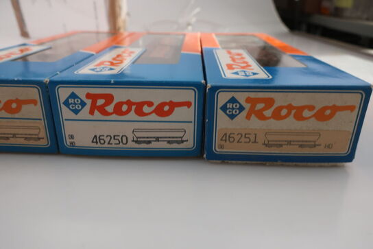 5 stk. model togvogne ROCO 4370A, 46250, 46251