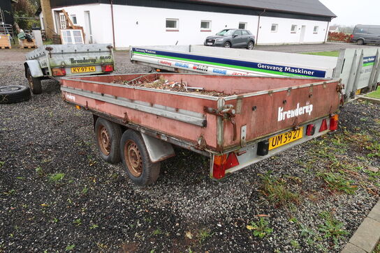 Boogietrailer, Brenderup A 1300 1300 kg MOMSFRI