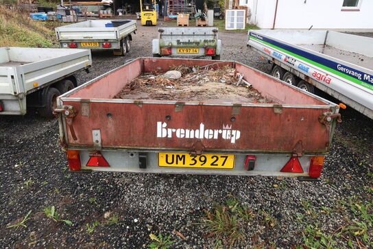 Boogietrailer, Brenderup A 1300 1300 kg MOMSFRI