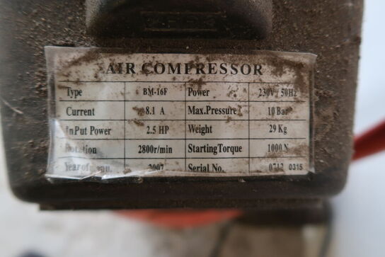 Kompressor, Air Boss 2.5 HP MOMSFRI