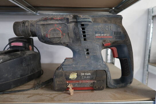 Bosch GBH 36 VF-LI akku borehammer &  Bosch GBH 18 V-LI MOMSFRI