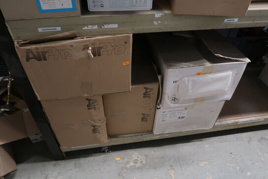 Div. Glas, LED lys, Vaser, Ventilator, Tonere, Kuverter m.m.