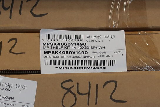 Stort parti CAMBRO hylder og stiger