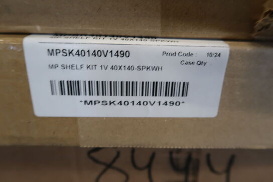 Stort parti CAMBRO hylder og stiger