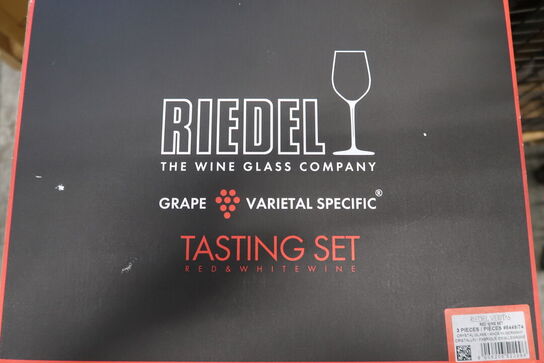 15 stk. Tasting sæt RIEDEL rødvin