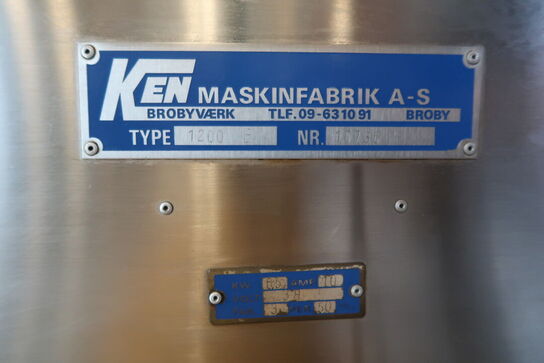 Opvaskemaskine KEN Type 1200 E