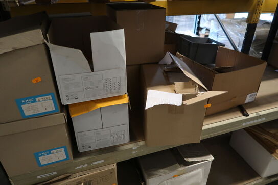 Div. Glas, LED lys, Vaser, Ventilator, Tonere, Kuverter m.m.