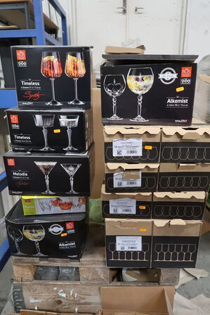 Div. Vin/Vandglas RIEDEL og CRISTALLERIA