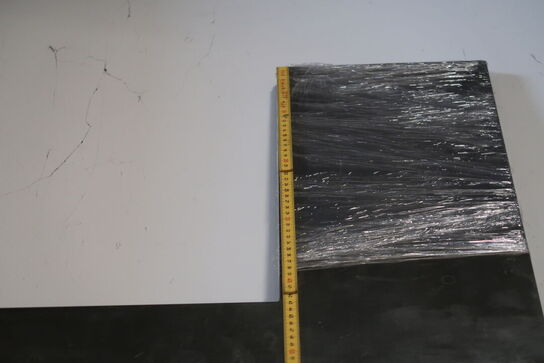 Stålbordplade (Brugt) 0,85 x 3,74 m.
