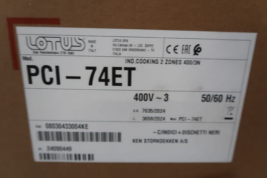 Induktions wok PCI-74ETD el Lotus