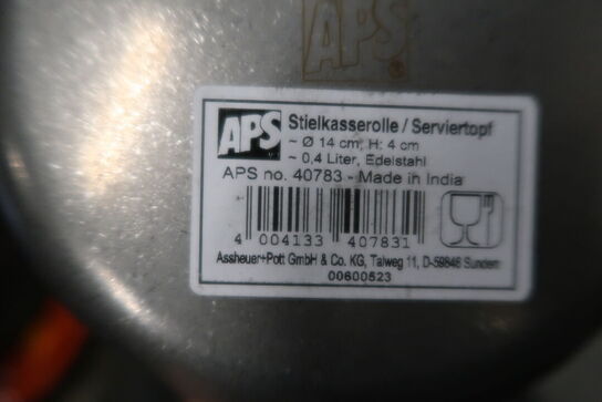4 stk. Skåle og serveringsgryder