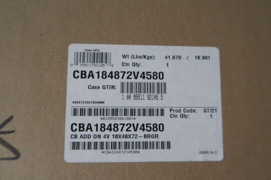 Stort parti CAMBRO hylder og stiger