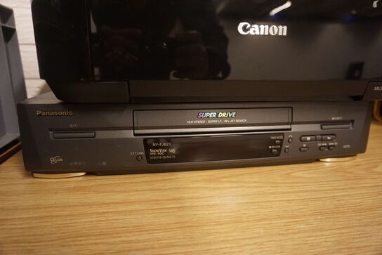 Printer, CANON MG 36505 + DVD afspiller, PANASONIC