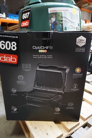 Obh Nordica Optigrill+Go Bordgrill med snackbakke