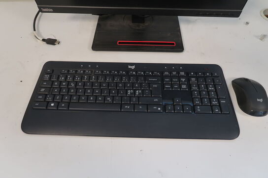 Lenovo T24i-20 24" skærm + keyboard & mus