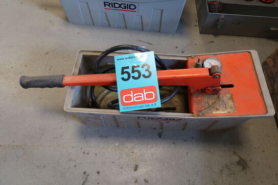 Ridgid Trykprøvepumpe 1450 50bar