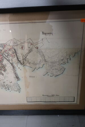 Kort Over Svaneke, Ipskier og Øster-Herred, Bornholm