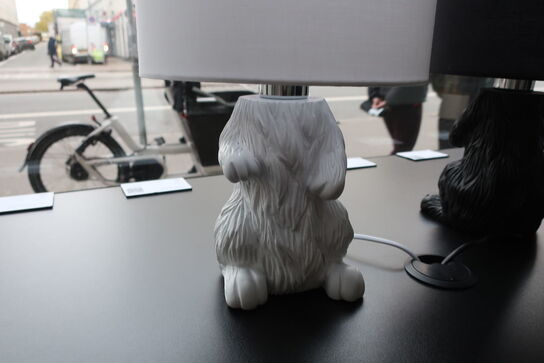 2 stk. bordlampe LUMEGA HOME Rabbit White