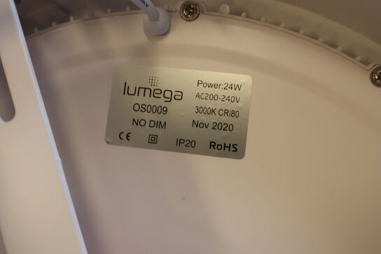 9 stk. loftlampe LUMEGA OS0009