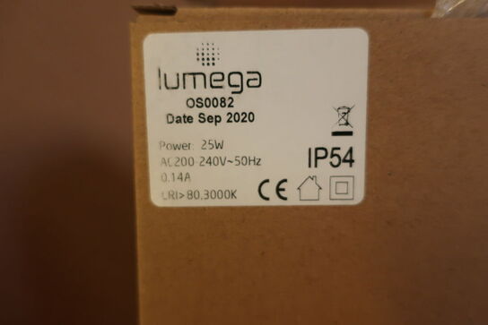 9 stk. loftlampe LUMEGA OS0082