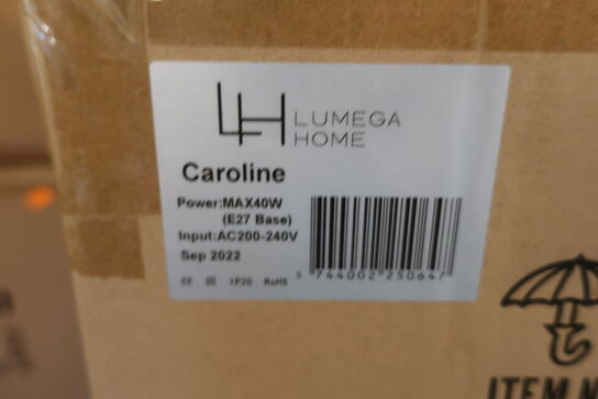 2 stk. pendel LUMEGA HOME Caroline