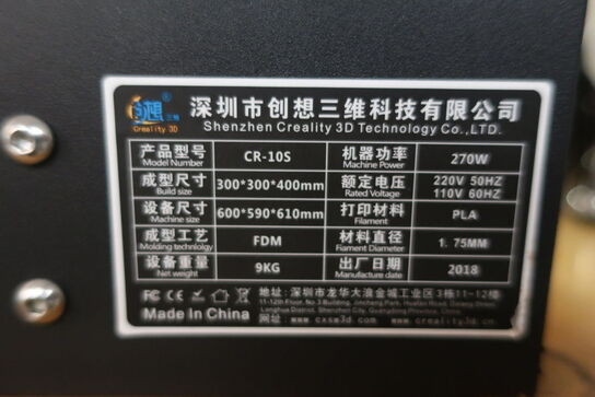 3D-printer SHENZEN CREALIFY CR 105