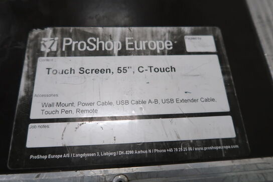 3 stk. 55" Touchskærme C-TOUCH