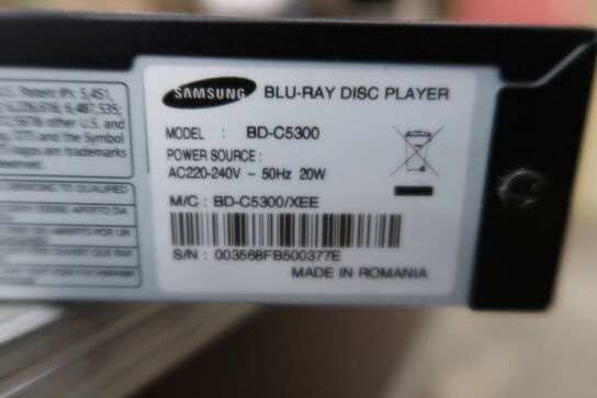 Blu-Ray afspiller SAMSUNG BD-C5300