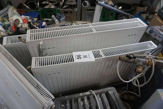 6 stk. radiator mv.