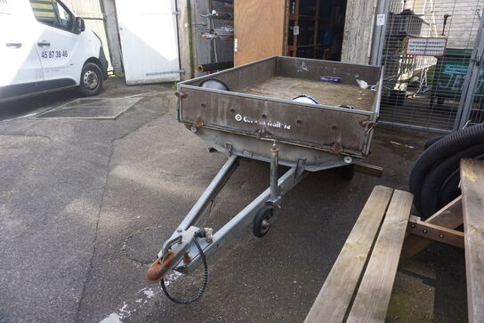 Trailer, Brenderup. Tidl.reg.nr: JY6835