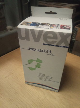 50 stk UVEX Xact-fit øreplugs sæt