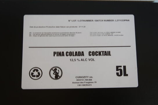 6 stk. PINA COLADA 5L - BiB