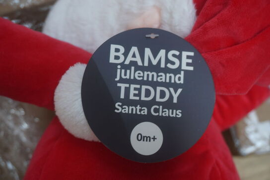 20 kasser julemandsbamser, TEDDY SANTA CLAUS