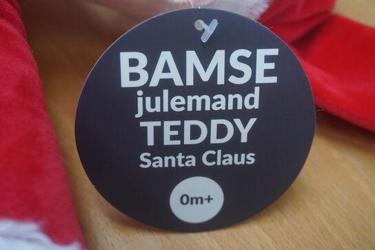 20 kasser julemandsbamser, TEDDY SANTA CLAUS 