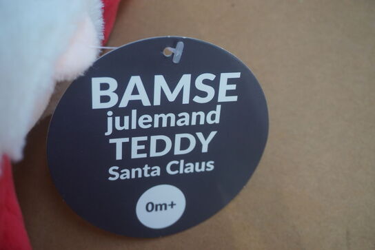 20 kasser julemandsbamser, TEDDY SANTA CLAUS