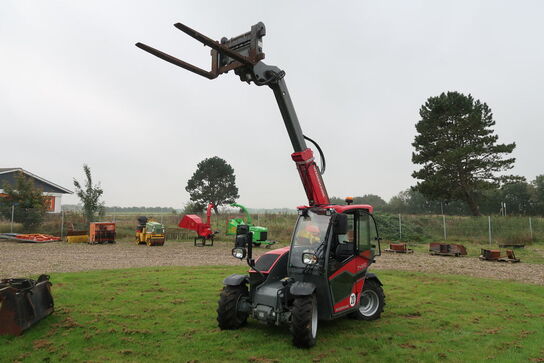 Teleskoplæsser, Weidemann T4512 m/pallegafler