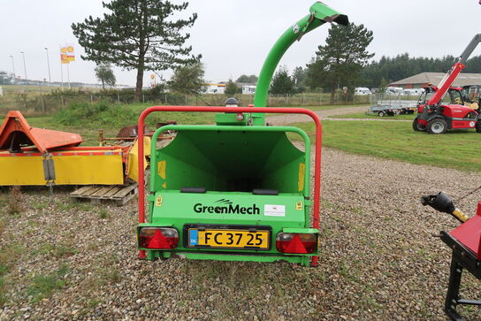 Trailermonteret flishugger, GreenMech 150 mm. 