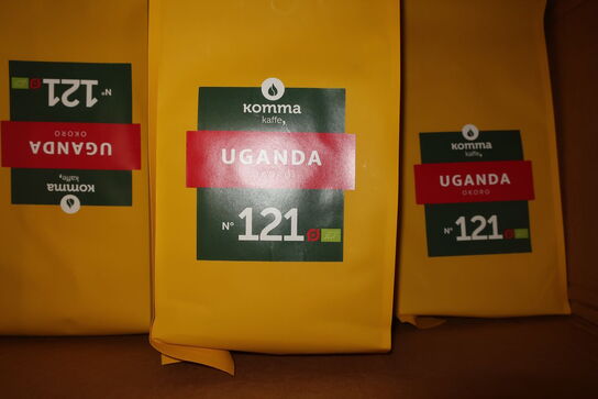 6 poser kaffe UGANDA Okoro No 121