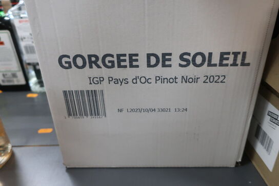 6 flasker rødvin GORGEE Pinot Noir 2022