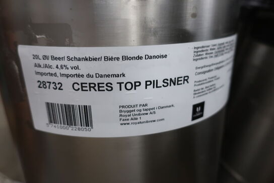 20L fustage CERES TOP Pilsner