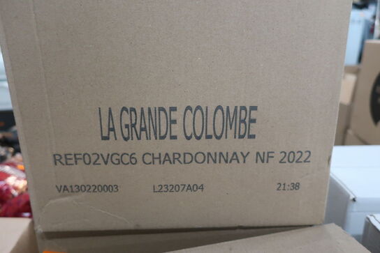 6 flasker hvdvin LA GRANDE COLOMBE Chardonnay 2022