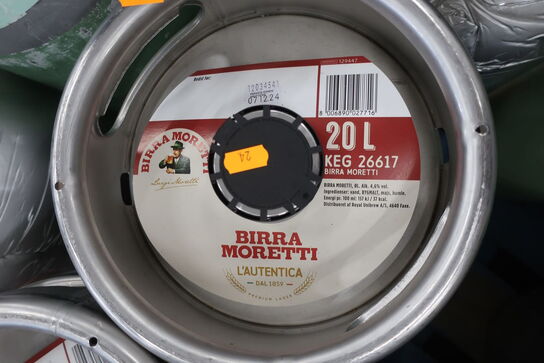 20L fustage BIRRA MORETTI L'Autentica 